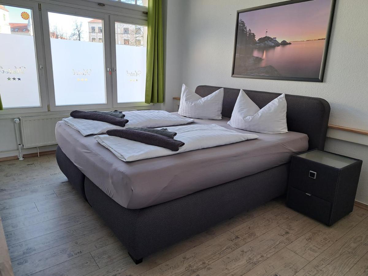 Apartment-Hotel Schillerplatz Wittenberge Eksteriør bilde